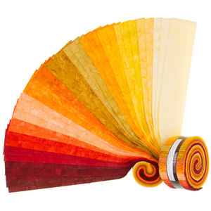 Artisan Batiks Solids - Prisma Dyes Lava Flow Roll Up