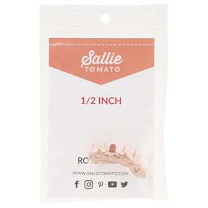 Sallie Tomato Magnetic Snaps - Set of Two 1/2" Rose Gold