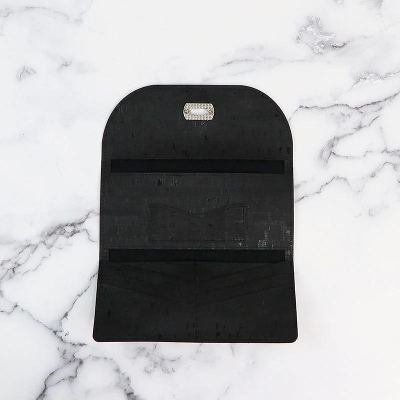 Lucky Penny Wallet Kit - Rustic Onyx Cork