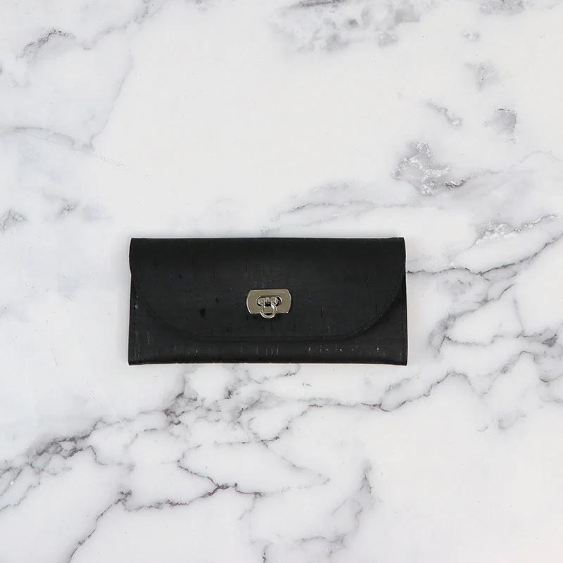 Lucky Penny Wallet Kit - Rustic Onyx Cork