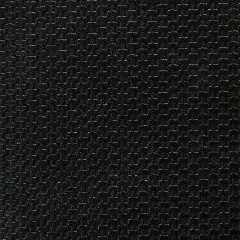 Black Weave Faux Leather - 1/2 Yard Cut