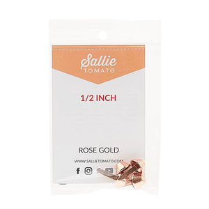 Sallie Tomato Bucket Bag Feet - Set of Four Rose Gold