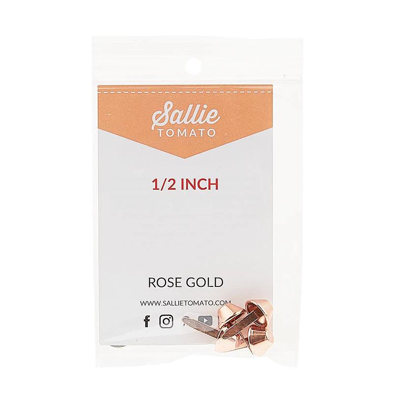 Sallie Tomato Bucket Bag Feet - Set of Four Rose Gold