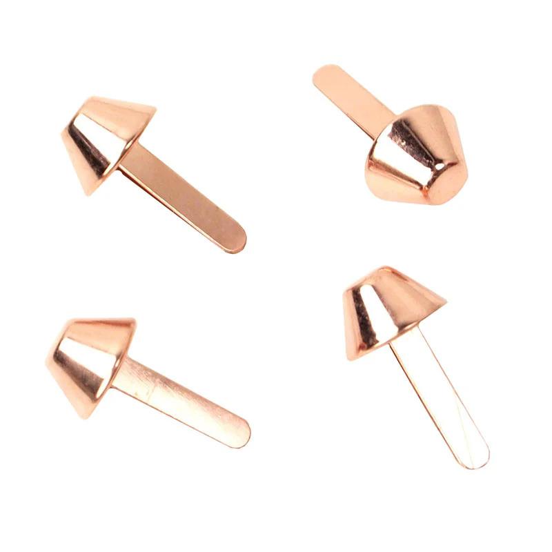 Sallie Tomato Bucket Bag Feet - Set of Four Rose Gold