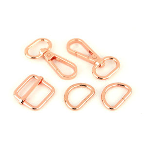 Sallie Tomato Level 3 Basic Hardware Kit - 3/4" Rose Gold