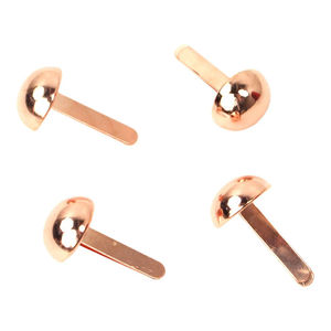 Sallie Tomato Dome Bag Feet - Set of Four Rose Gold