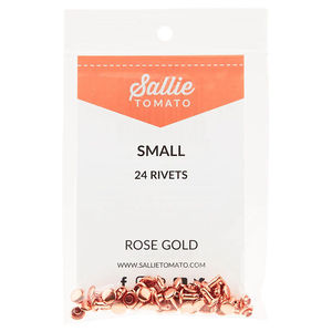 Sallie Tomato Small Rivets - Set of 24 6mm Rose Gold