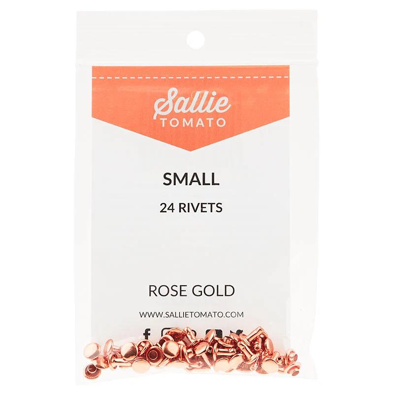 Sallie Tomato Small Rivets - Set of 24 6mm Rose Gold
