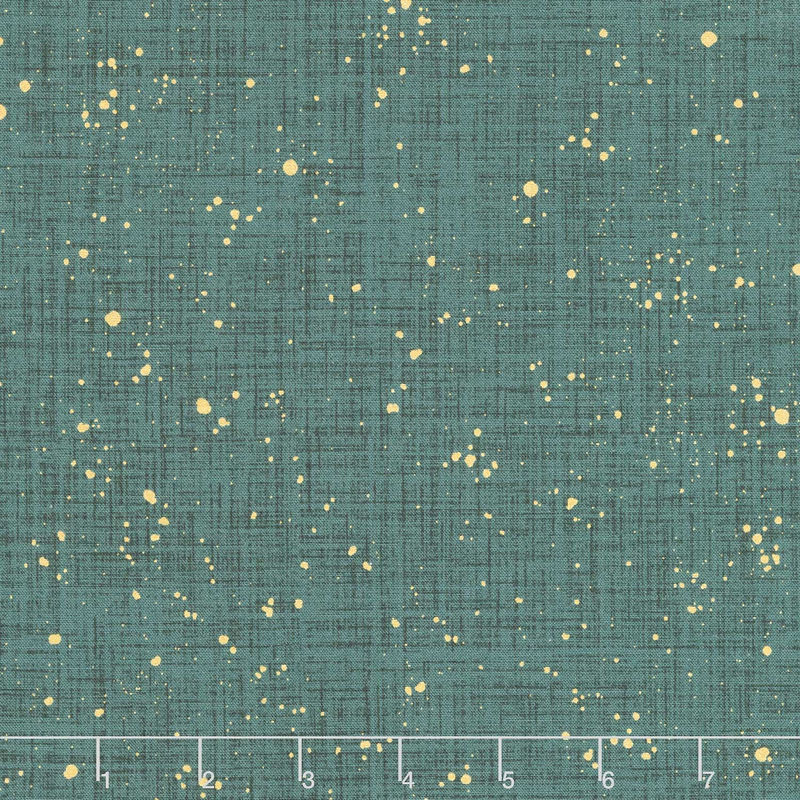 Winter Dreams - Texture Green Metallic Yardage