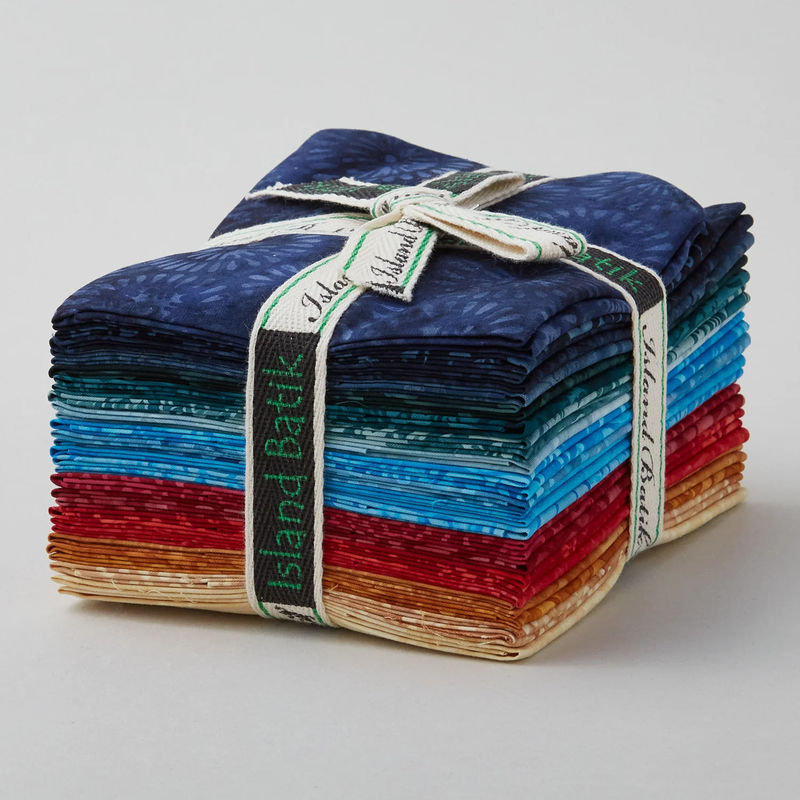 Winter's Foliage Batiks Fat Quarter Bundle