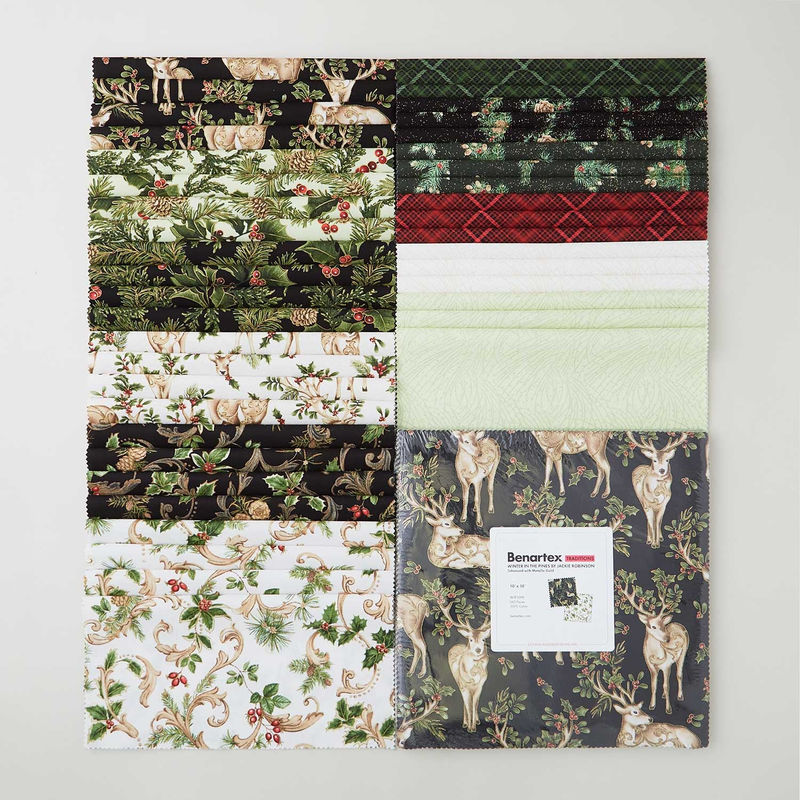 Winter In The Pines 10" Squares