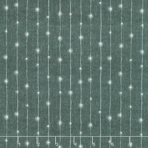 Winter Dreams - Lights Green Yardage