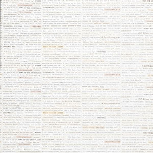 Holidays Past - Christmas Clippings Neutral Yardage