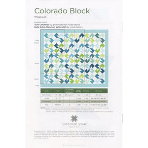Colorado Block Quilt Pattern by Missouri Star