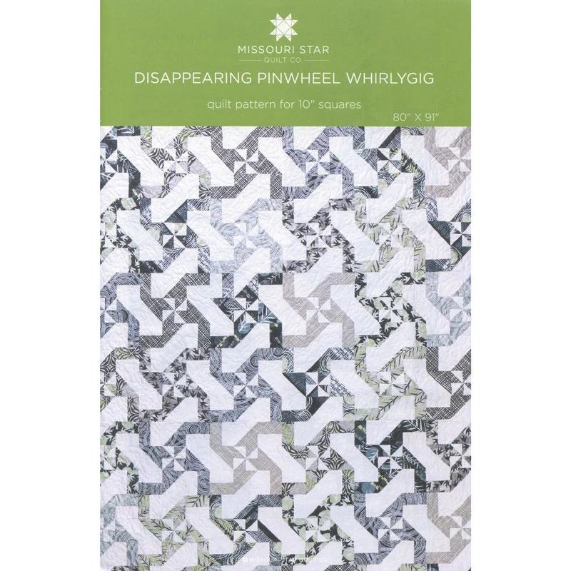 Disappearing Pinwheel Whirlygig Pattern by Missouri Star