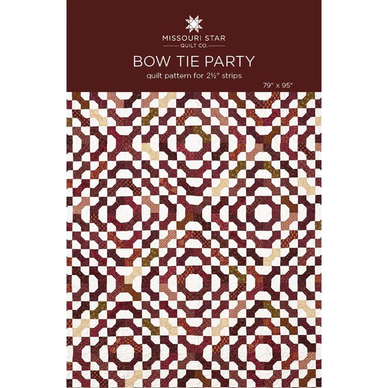 Bow Tie Party Quilt Pattern by Missouri Star
