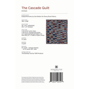 Cascade Quilt Pattern by Missouri Star