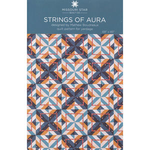 Strings of Aura Quilt Pattern by Missouri Star