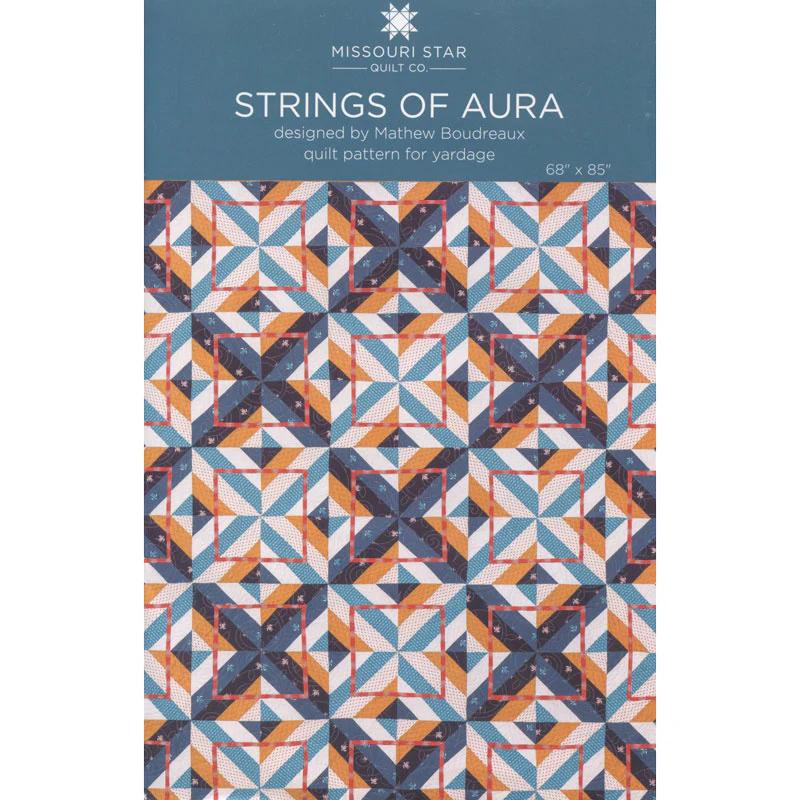 Strings of Aura Quilt Pattern by Missouri Star