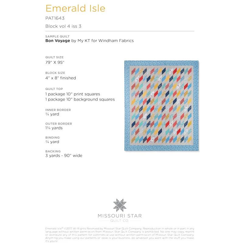 Emerald Isle Pattern by Missouri Star