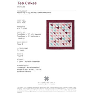 Tea Cakes Quilt Pattern by Missouri Star