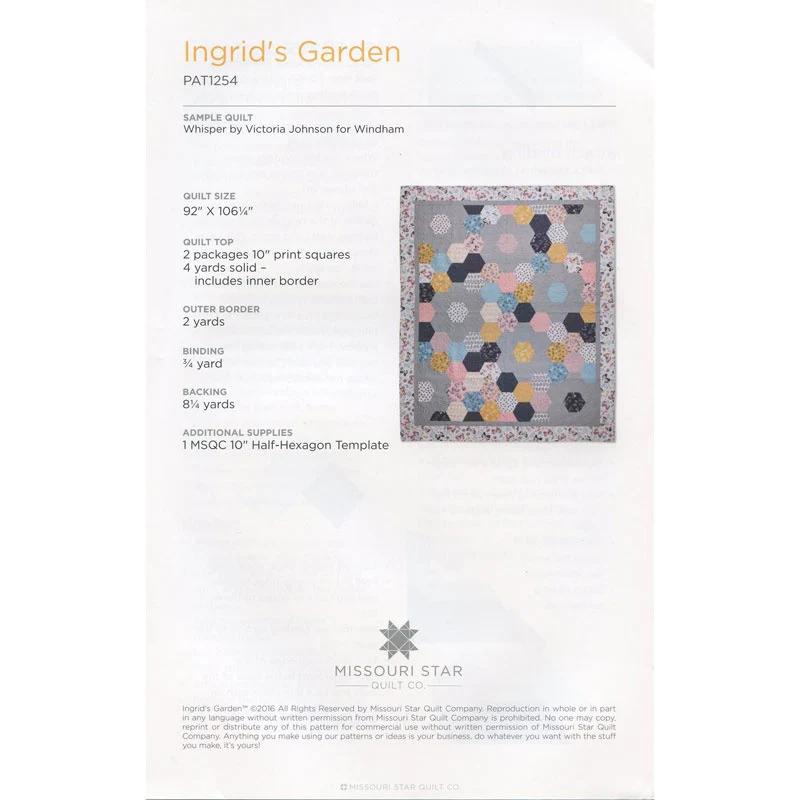 Ingrid's Garden Pattern by Missouri Star