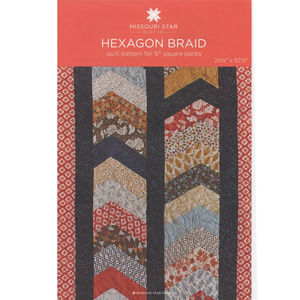 Hexagon Braid Quilt Pattern by Missouri Star