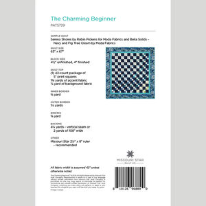 The Charming Beginner Quilt Pattern by Missouri Star