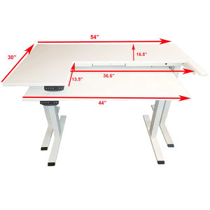 Classi Creations Dual Tier Adjustable Quilting and Sewing Table