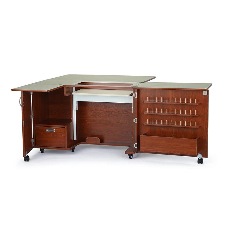 Wallaby II Sewing Cabinet - Teak