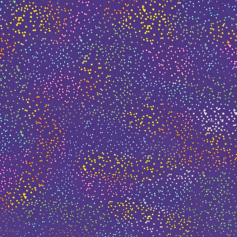 Sparkle Cuddle® Glitter - Viola Multi Metallic Minky Yardage