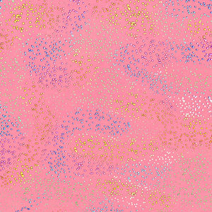 Sparkle Cuddle® Glitter - Hot Pink Multi Metallic Minky Yardage