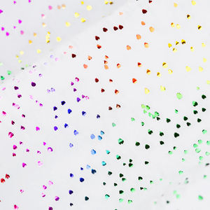 Sparkle Cuddle® Glitter - Snow Multi Metallic Minky Yardage