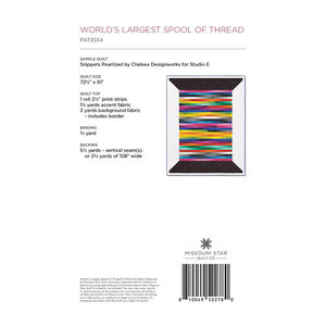 World's Largest Spool of Thread Quilt Pattern by Missouri Star