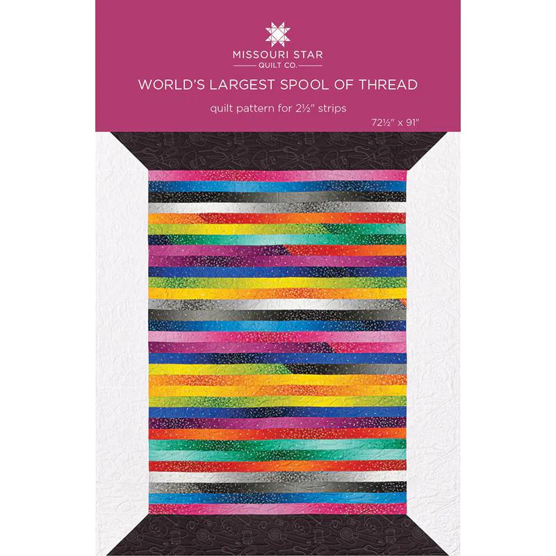 World's Largest Spool of Thread Quilt Pattern by Missouri Star