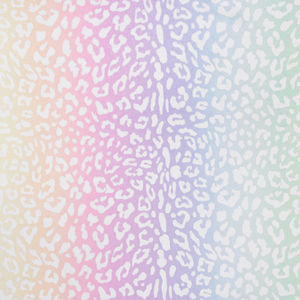 Cloud Cuddle® Print - Leo Rainbow Pastel Minky Yardage