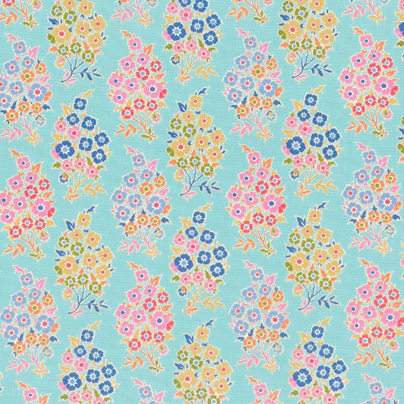 Pie in the Sky - Willy Nilly Teal Yardage