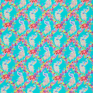 Anisa - Peacock Argyle Jade Yardage