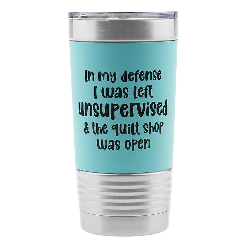 In My Defense Tumbler