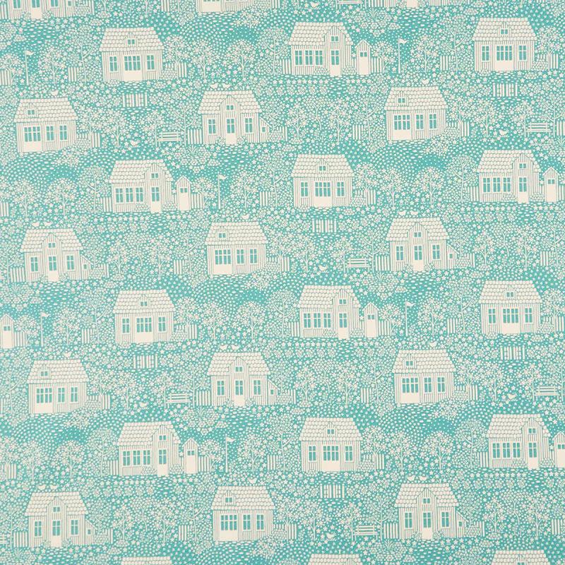 Hometown - My Neighborhood Teal Yardage