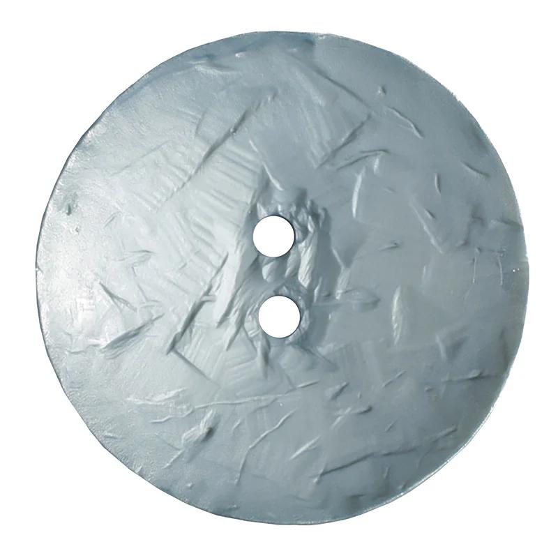 Round Polyamide 45mm Button - Teal