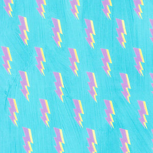 Happy - Kapow! Turquoise Yardage