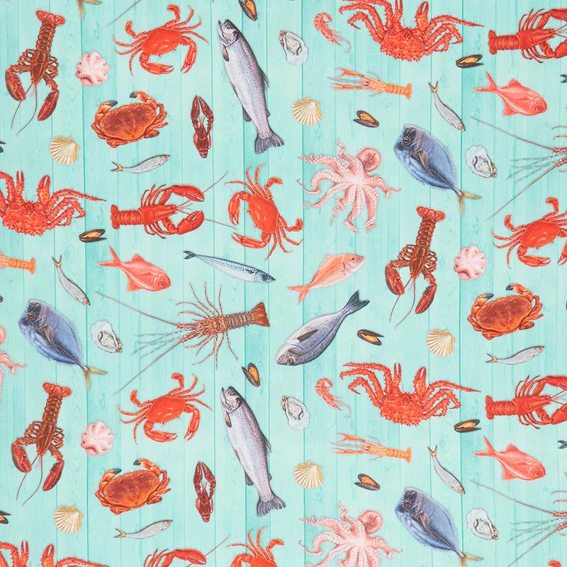 Catch of the Day - Seafood Aqua Yardage
