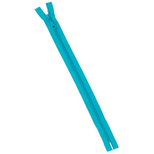Bag Zipper 14" - Peacock Blue