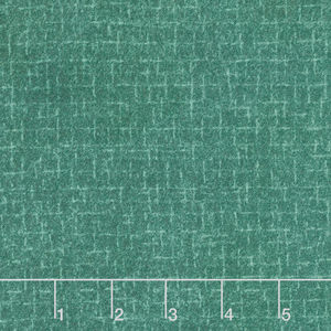 Woolies Flannel - Crosshatch Teal Yardage