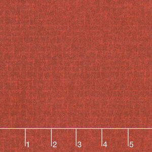 Woolies Flannel - Crosshatch Dark Red Yardage