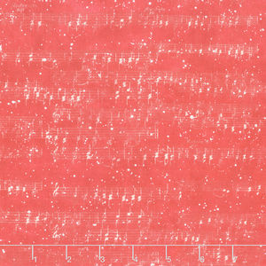 Winter Hollow - Music Notes Red Yardage