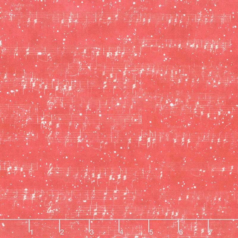 Winter Hollow - Music Notes Red Yardage