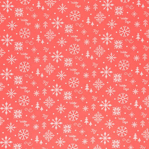 Winter Wonder - Cross Stitch Red Yardage