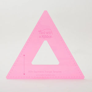 8.5" & 3" Equilateral Triangle Template Set